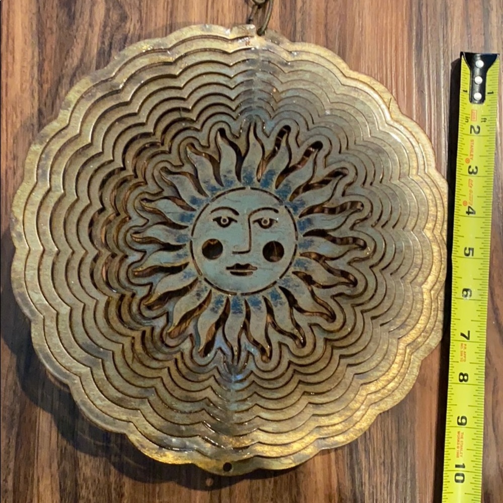 Sunburst Brass Windspiel - Picture 6 of 9